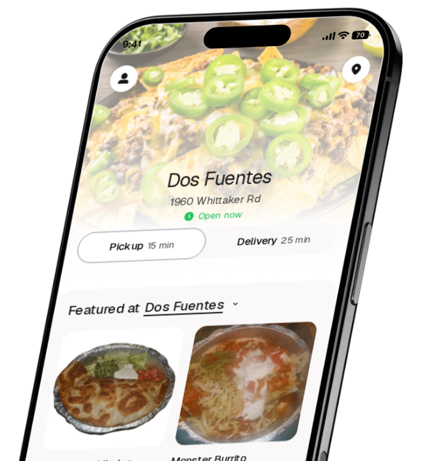 Dos Fuentes app preview