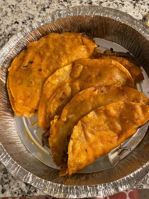 Quesa Birria Tacos.
