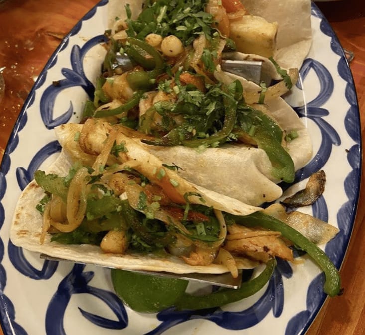 Seafood Tacos.