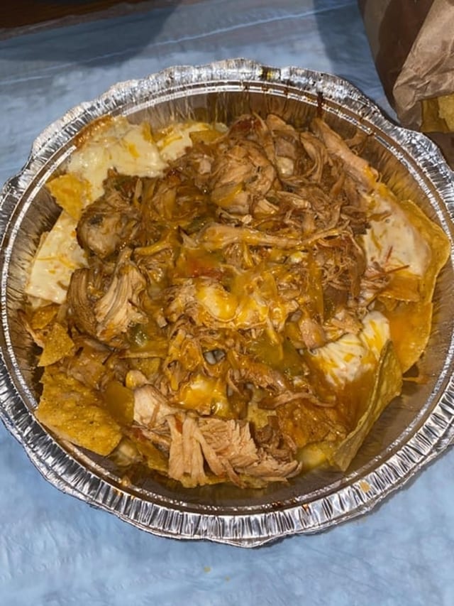 Chicken Nachos.