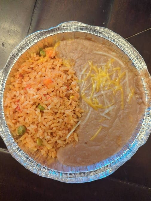 Rice and Beans.