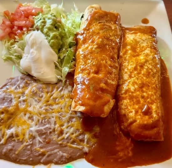 Chimichanga Dinner.